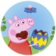 811158RZ disc de icing Peppa Pig cu ou de Pasti D20cm